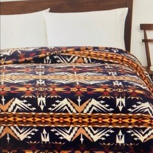 Pendleton Faux Fur Luxe Blanket, New